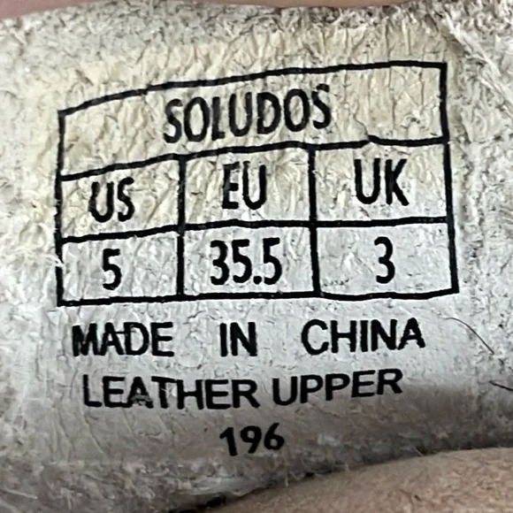 Soludos Rainbow Waves Sneakers Size 5 - Picture 13 of 16